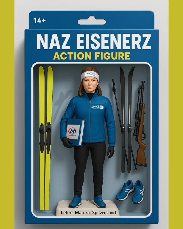 🤩 Wir folgen dem aktuellen Trend und präsentieren euch unsere brandneuen NAZ Eisenerz Action Figuren!

Ob Langlauf, Skisprung, Nordische Kombination, Biathlon oder einfach nur der Sprint zur nächsten Lehrabschlussprüfung – unsere Figuren sind auf alles vorbereitet!

Mit dabei:
⛷️Skisprung-Ski für den perfekten Absprung
❄️Langlauf-Ski inkl. Stöcke – für die Extrarunden im Training
🔫Biathlon-Gewehr (natürlich ungefährlich – in der Miniaturausgabe!)
👟Laufschuhe für den Sprint zur Sporteinheit oder zum Bus
📒Und ein dicker Ordner mit Lehrunterlagen vom bfi Steiermark – weil #KarriereMitLehreMaturaUndSpitzensport eben dazugehört!

Gebrauchsanleitung:
1. Verpackung vorsichtig öffnen (nicht mit dem Skisprung-Ski!)
2. Actionfigur auf stabiler Fläche aufstellen – idealerweise auf Schnee, Kunstrasen oder Bücherstapel.
3. Zubehör individuell kombinieren – Training oder Prüfungsvorbereitung? Deine Wahl!
4. Motto aufsaugen: „Lehre. Matura. Spitzensport.“ – und motiviert durchstarten!

#fun #trend #actionfigure #nazeisenerz #smtrend2025 #ai #ki #wirsindnordisch #biathlon #langlauf #skisprung #nordischekombination #bfisteiermark #karrieremitlehrematuraundspitzensport #connectingsportsandapprenticeship